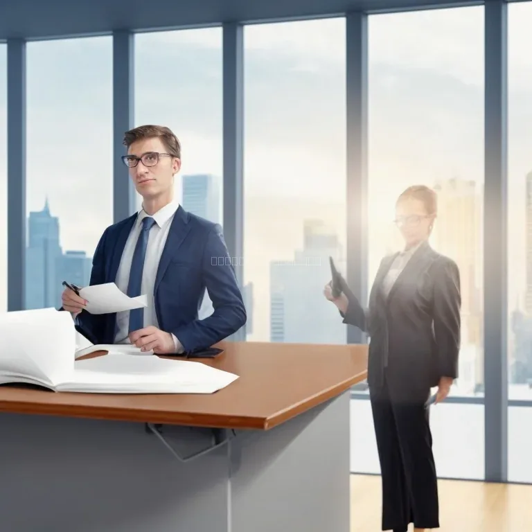 exdorali lawyer consulting with entrepreneur